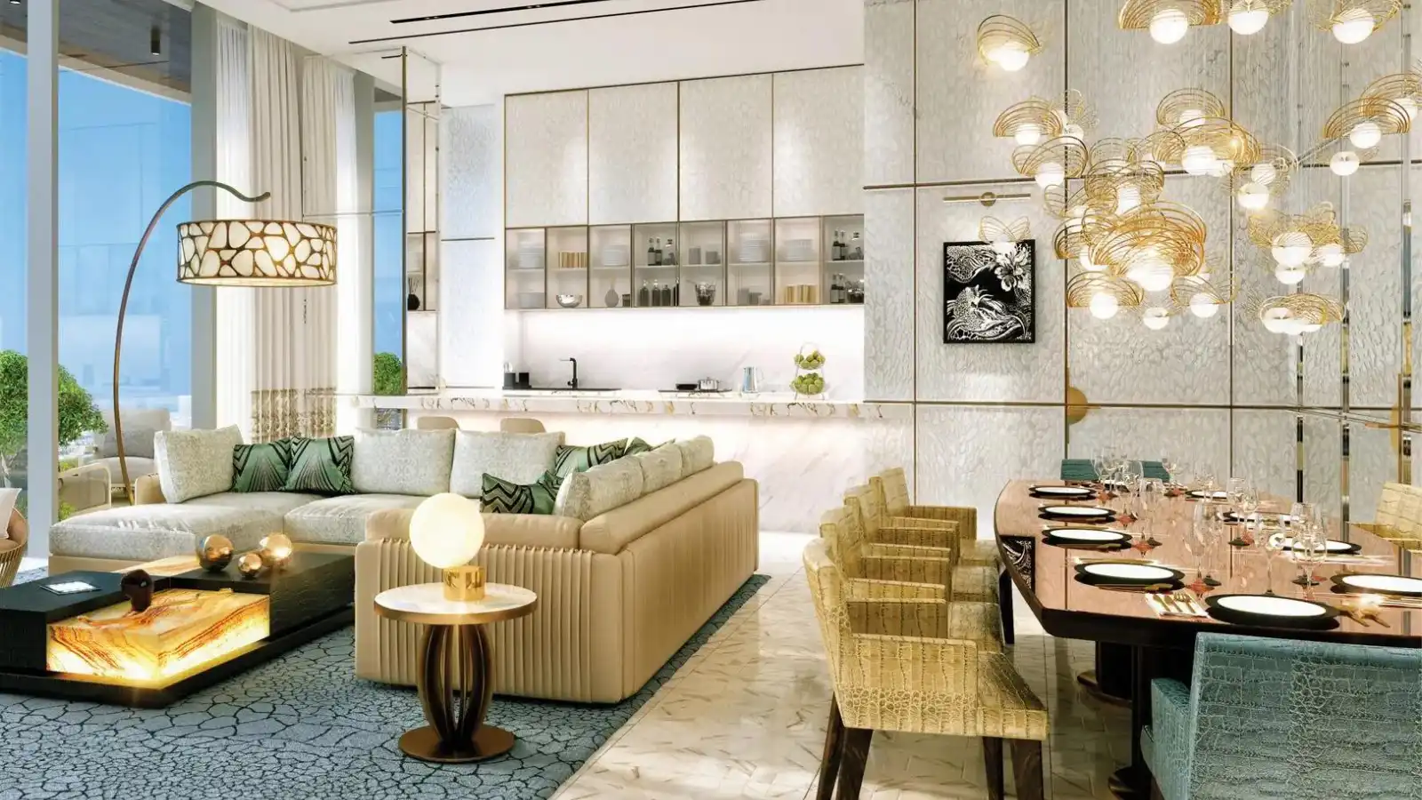 DAMAC Cavalli Tower room